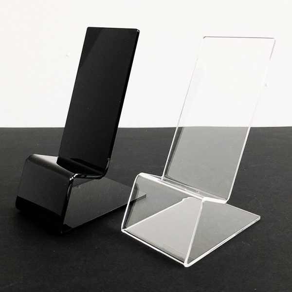 Stojan na mobil, číry a čierny