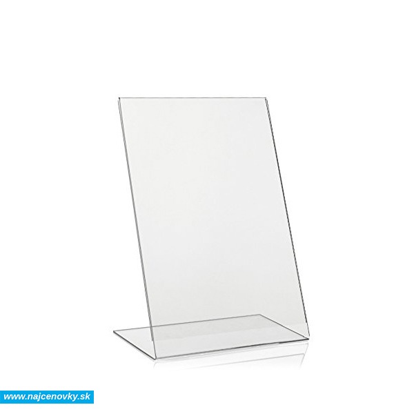 Stolový plexi držiak A4 na výšku