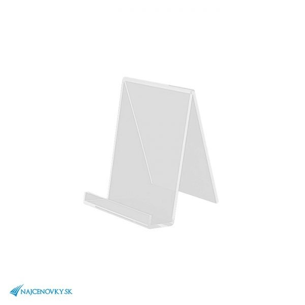 Plexisklový stojan na smartfón