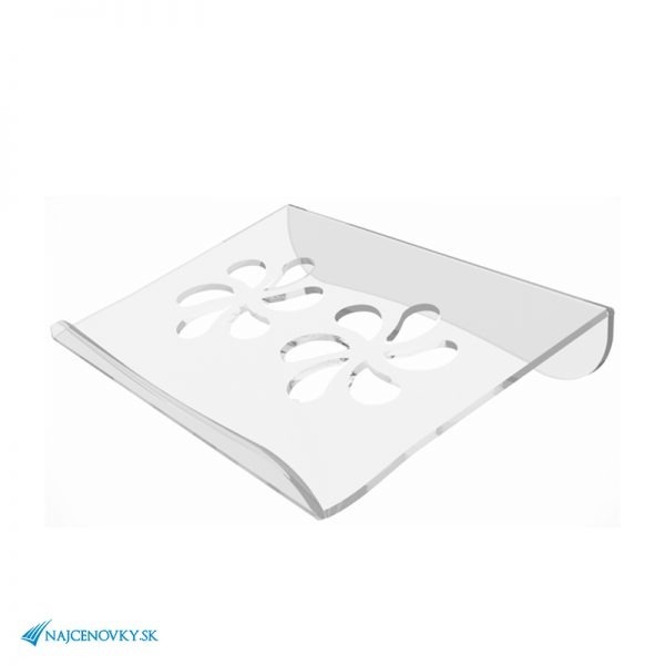 Stojan z plexiskla na 15 palcový notebook