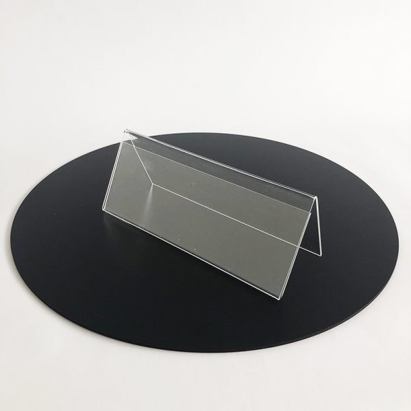 Jednostranná plexi menovka na stôl typu A