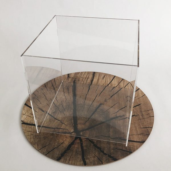 Úložný box z plexiskla