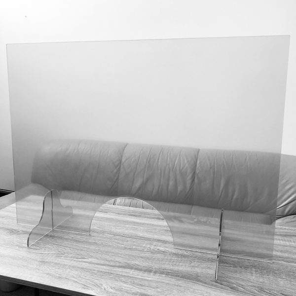 Plastová ochranná prepážka 100×90 cm