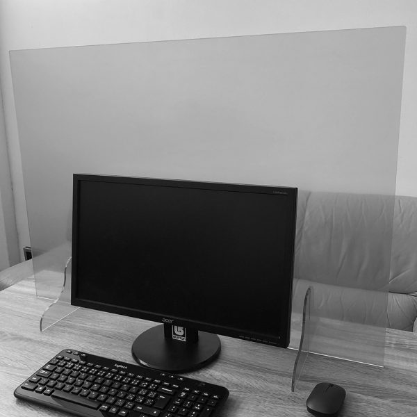 Plexi ochranná priehradka 120×65 cm