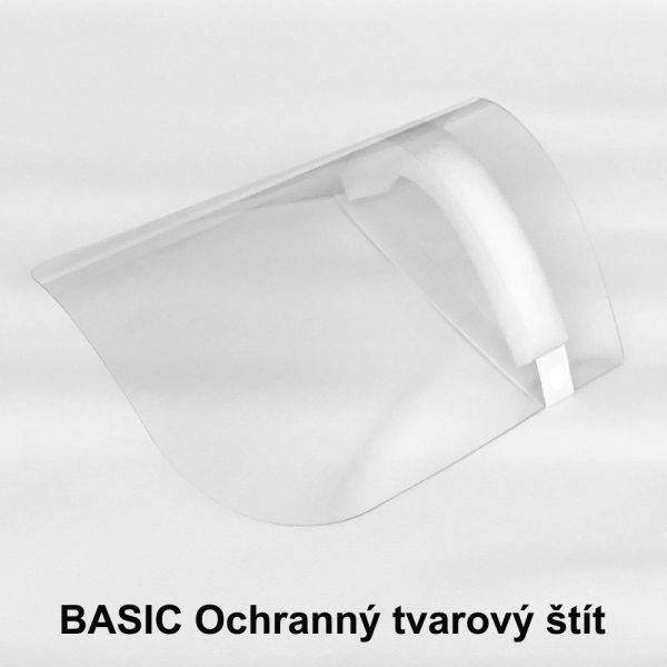 BASIC Ochranný tvarový štít